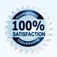 100 percent satisfaction